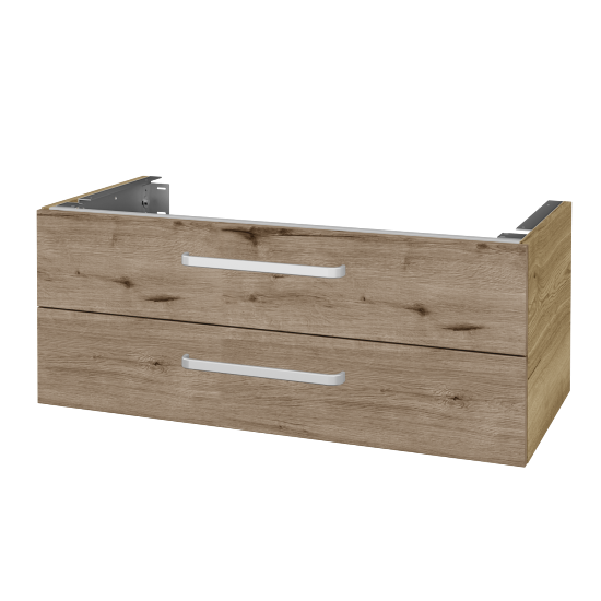 Doplňková skříňka pod desku DSD SZZ2 100 (výška 40 cm)  - D26 Ontario - Úchytka T01 - D23 Herkules - Ne
