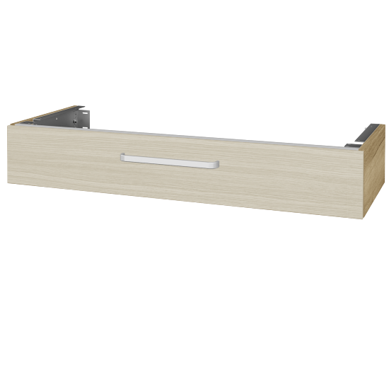 Doplňková skříňka pod desku DSD SZZ 120 (výška 20 cm)  - D26 Ontario - Úchytka T01 - D04 Dub - Ne