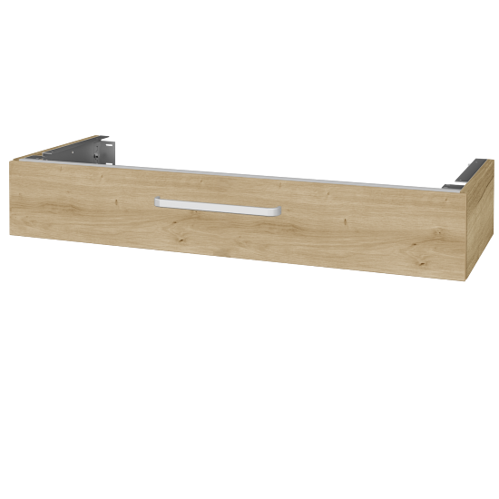 Doplňková skříňka pod desku DSD SZZ 120 (výška 20 cm)  - D26 Ontario - Úchytka T01 - D22 Karamel - Ne