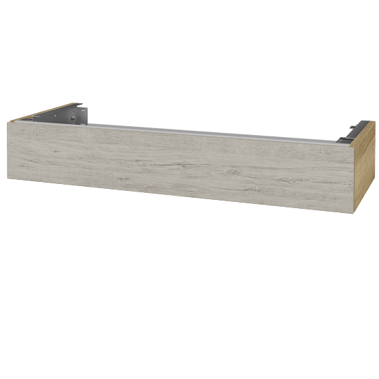 Doplňková skříňka pod desku DSD SZZ 120 (výška 20 cm)  - D26 Ontario - D05 Oregon - Ne