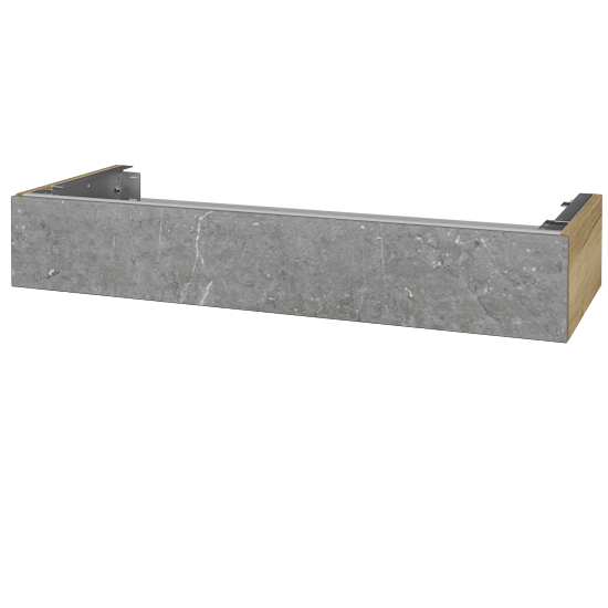 Doplňková skříňka pod desku DSD SZZ 120 (výška 20 cm)  - D26 Ontario - D20 Galaxy - Ne