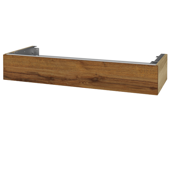 Doplňková skříňka pod desku DSD SZZ 120 (výška 20 cm)  - D26 Ontario - D27 Cognac - Ne