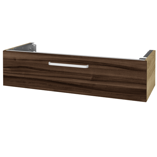 Doplňková skříňka pod desku DSD SZZ1 120 (výška 30 cm)  - D26 Ontario - Úchytka T01 - D06 Ořech - Ne