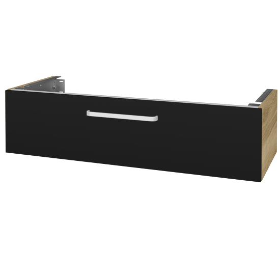 Doplňková skříňka pod desku DSD SZZ1 120 (výška 30 cm)  - D26 Ontario - Úchytka T01 - N03 Graphite - Ne