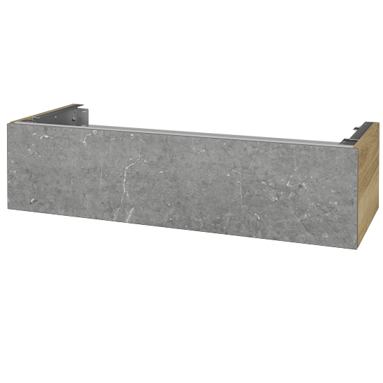 Doplňková skříňka pod desku DSD SZZ1 120 (výška 30 cm)  - D26 Ontario - D20 Galaxy - Ne