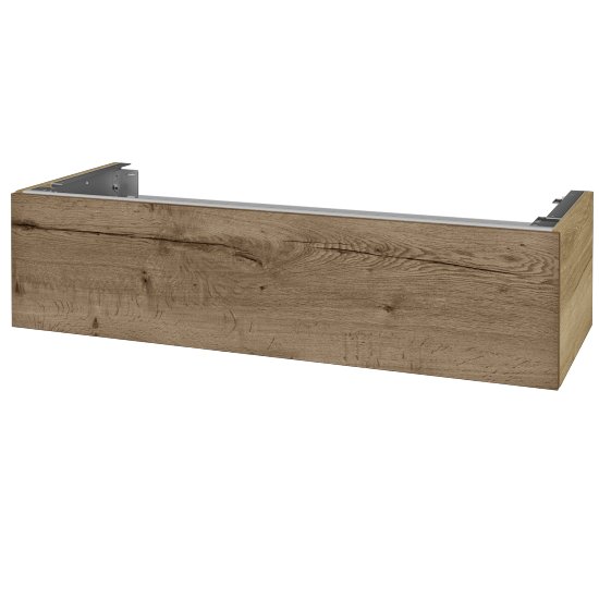 Doplňková skříňka pod desku DSD SZZ1 120 (výška 30 cm)  - D26 Ontario - D21 Tobacco - Ne