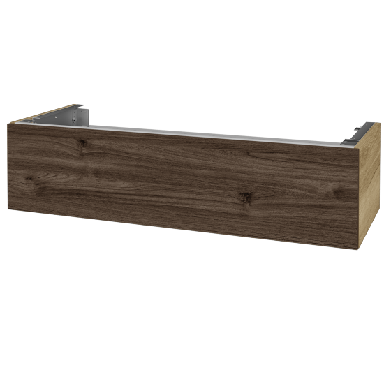 Doplňková skříňka pod desku DSD SZZ1 120 (výška 30 cm)  - D26 Ontario - D25 Teak - Ne