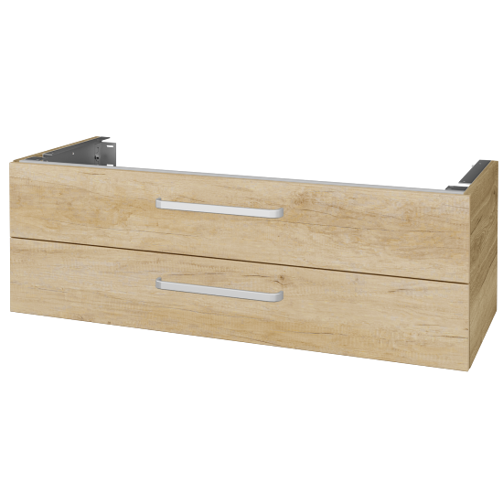 Doplňková skříňka pod desku DSD SZZ2 120 (výška 40 cm)  - D26 Ontario - Úchytka T01 - D15 Nebraska - Ne