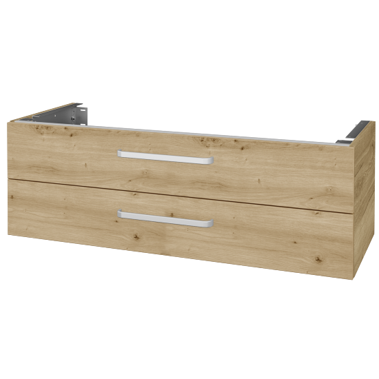 Doplňková skříňka pod desku DSD SZZ2 120 (výška 40 cm)  - D26 Ontario - Úchytka T01 - D22 Karamel - Ne