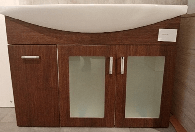 Výprodej 40 - Dreja plus 105 wenge - atyp + umyvadlo Dreja plus 105  - 