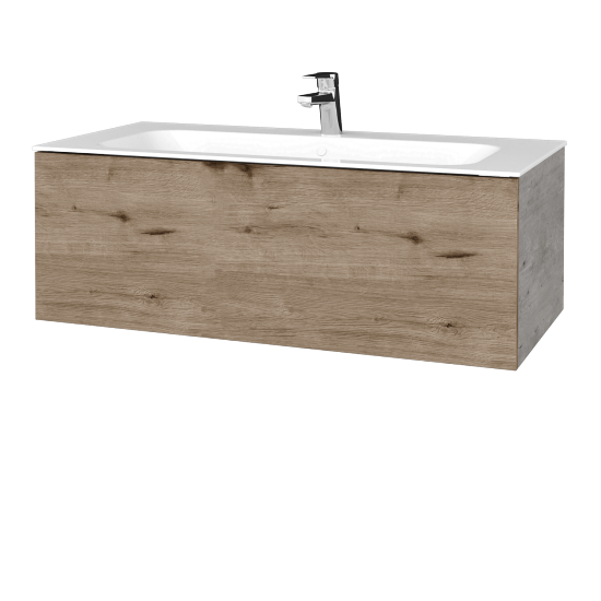 Umyvadlová skříňka VARIANTE SZZ 100 pro umyvadlo Finion - D01 Beton - D23 Herkules