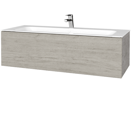Umyvadlová skříňka VARIANTE SZZ 120 pro umyvadlo Finion - D01 Beton - D05 Oregon