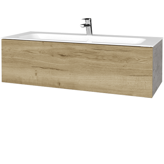 Umyvadlová skříňka VARIANTE SZZ 120 pro umyvadlo Finion - D01 Beton - D26 Ontario