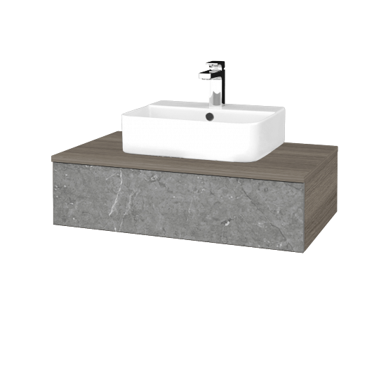 Umyvadlová skříňka MODULE SZZ 80 umyvadlo Joy 3 - D03 Cafe - D20 Galaxy - Ne
