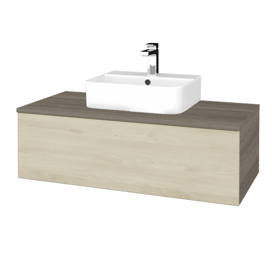 Umyvadlová skříňka MODULE SZZ1 100 umyvadlo Joy 3 - D03 Cafe - D24 Ohio - Ne