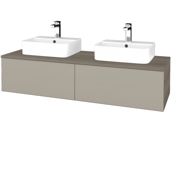Umyvadlová skříňka MODULE SZZ12 140 umyvadlo Joy 3 - D03 Cafe - L04 Béžová vysoký lesk - Ne