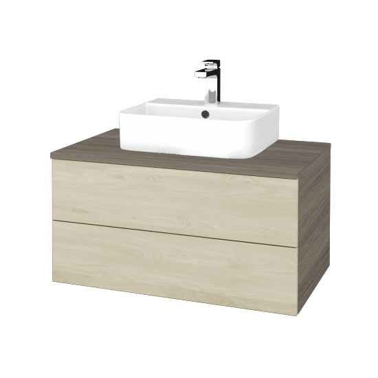 Umyvadlová skříňka MODULE SZZ2 80 umyvadlo Joy 3 - D03 Cafe - D24 Ohio - Ne