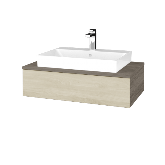 Umyvadlová skříňka MODULE SZZ 80 (umyvadlo Glance)  - D03 Cafe - D24 Ohio - Ne