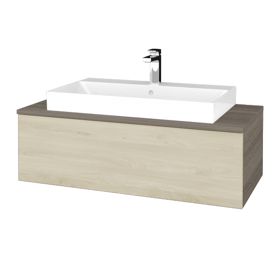 Umyvadlová skříňka MODULE SZZ1 100 (umyvadlo Glance)  - D03 Cafe - D24 Ohio - Ne