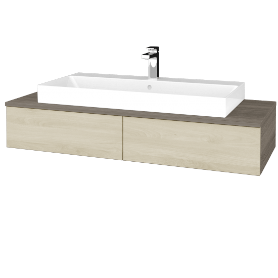 Umyvadlová skříňka MODULE SZZ2 120 (umyvadlo Glance)  - D03 Cafe - D24 Ohio - Ne