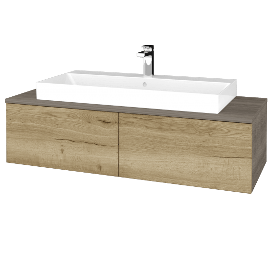 Umyvadlová skříňka MODULE SZZ12 120 (umyvadlo Glance)  - D03 Cafe - D26 Ontario - Ne