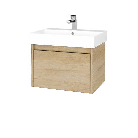 Umyvadlová skříňka BONO SZZ 60 (umyvadlo Glance)  - D15 Nebraska - D15 Nebraska