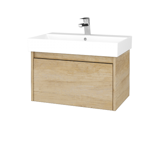 Umyvadlová skříňka BONO SZZ 70 (umyvadlo Glance)  - D15 Nebraska - D15 Nebraska