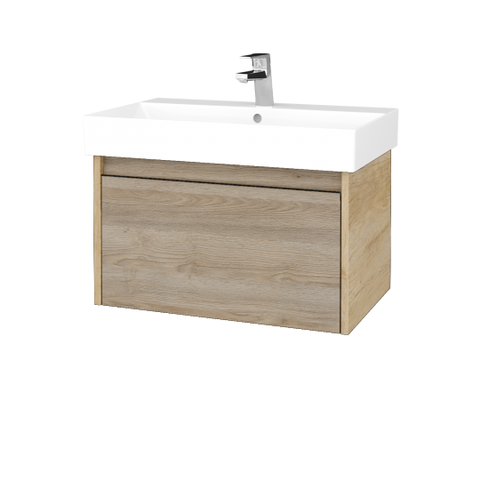 Umyvadlová skříňka BONO SZZ 70 (umyvadlo Glance)  - D15 Nebraska - D17 Colorado