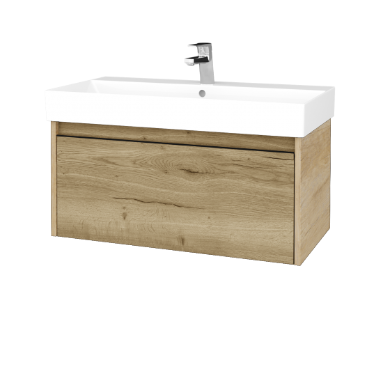 Umyvadlová skříňka BONO SZZ 85 (umyvadlo Glance)  - D15 Nebraska - Úchytka T33 - D26 Ontario