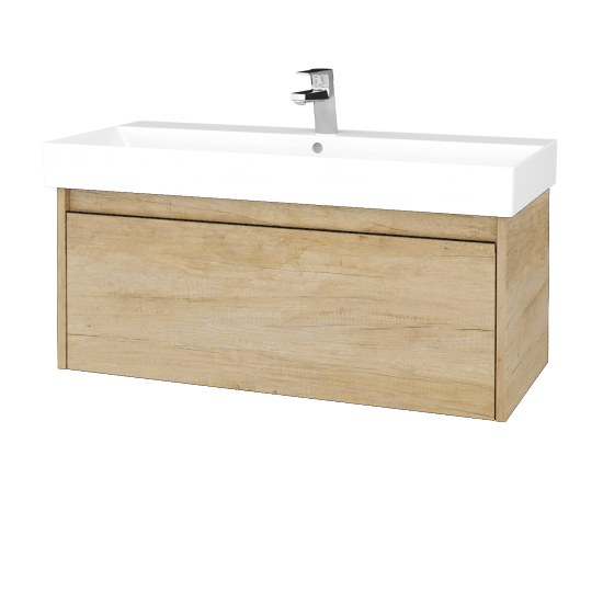 Umyvadlová skříňka BONO SZZ 100 (umyvadlo Glance)  - D15 Nebraska - D15 Nebraska