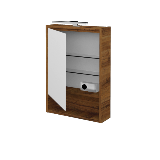 Jednodveřová galerka FOCUS GAOE 50  - D27 Cognac - Levé