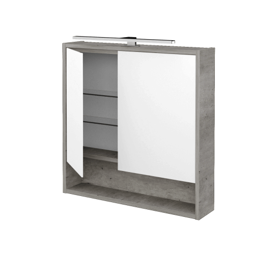 Dvoudveřová galerka FOCUS GA2NOE 70  - D27 Cognac