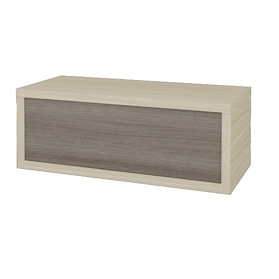 Umyvadlová skříňka STORM SZZ 100 bez umyvadla - D04 Dub - D03 Cafe - Ano
