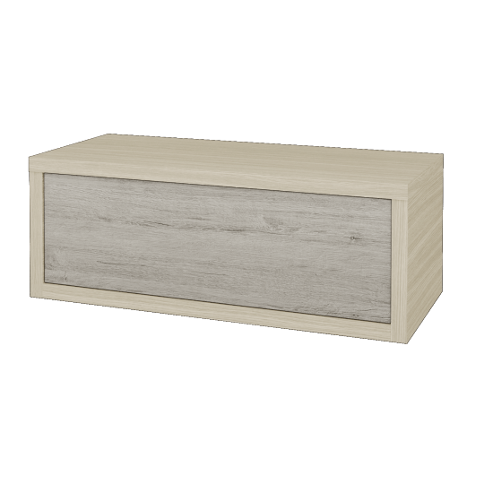 Umyvadlová skříňka STORM SZZ 100 bez umyvadla - D04 Dub - D05 Oregon - Ano