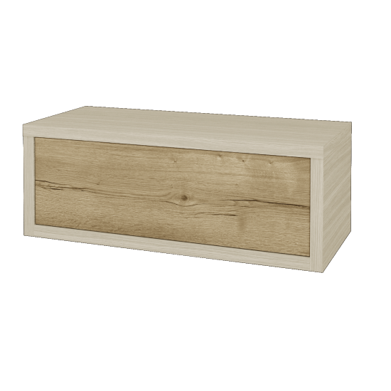 Umyvadlová skříňka STORM SZZ 100 bez umyvadla - D04 Dub - D26 Ontario - Ano