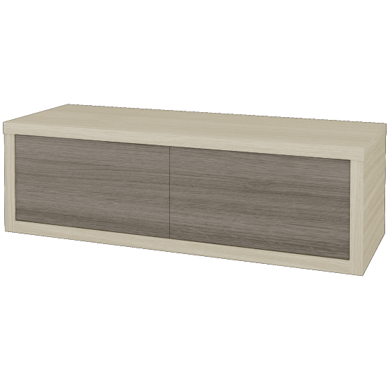 Umyvadlová skříňka STORM SZZ2 120 bez umyvadla - D04 Dub - D03 Cafe - Ano