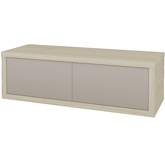 Umyvadlová skříňka STORM SZZ2 120 bez umyvadla - D04 Dub - N07 Stone - Levé