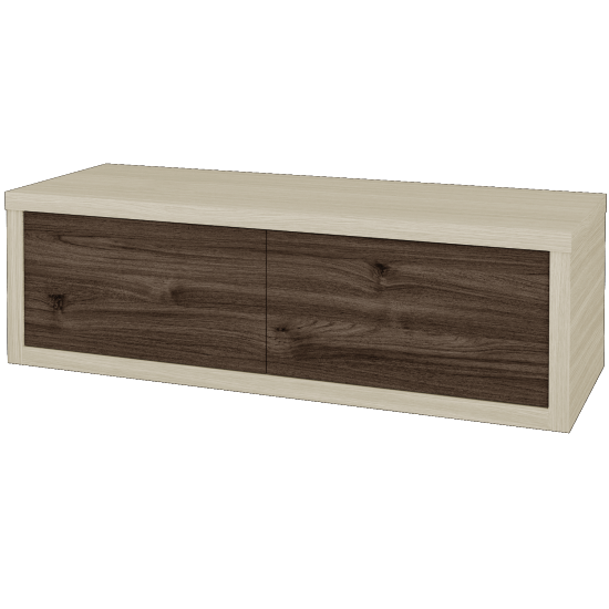 Umyvadlová skříňka STORM SZZ2 120 bez umyvadla - D04 Dub - D25 Teak - Ano