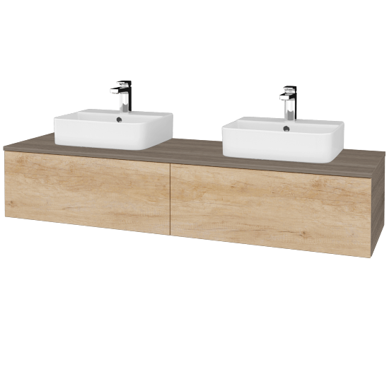 Umyvadlová skříňka MODULE SZZ12 160 umyvadlo Joy 3 - D03 Cafe - D15 Nebraska - Ne
