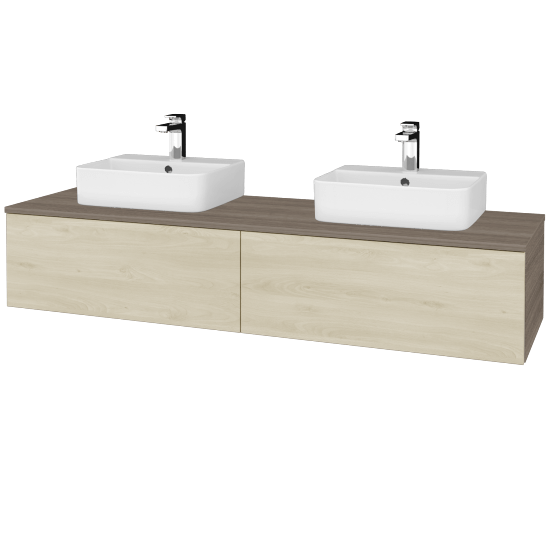 Umyvadlová skříňka MODULE SZZ12 160 umyvadlo Joy 3 - D03 Cafe - D24 Ohio - Ne
