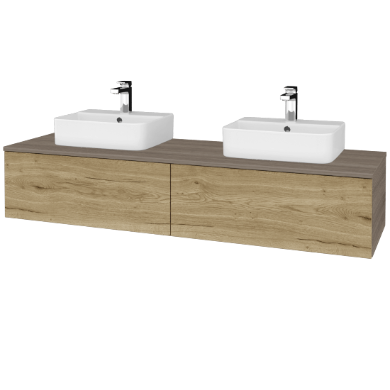 Umyvadlová skříňka MODULE SZZ12 160 umyvadlo Joy 3 - D03 Cafe - D26 Ontario - Ne