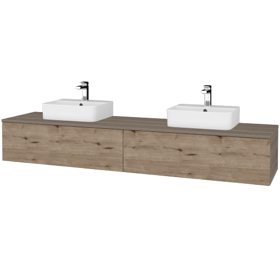 Umyvadlová skříňka MODULE SZZ12 200 umyvadlo Joy 3 - D03 Cafe - D23 Herkules - Ne