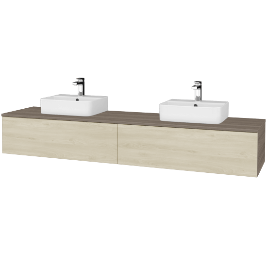 Umyvadlová skříňka MODULE SZZ12 200 umyvadlo Joy 3 - D03 Cafe - D24 Ohio - Ne