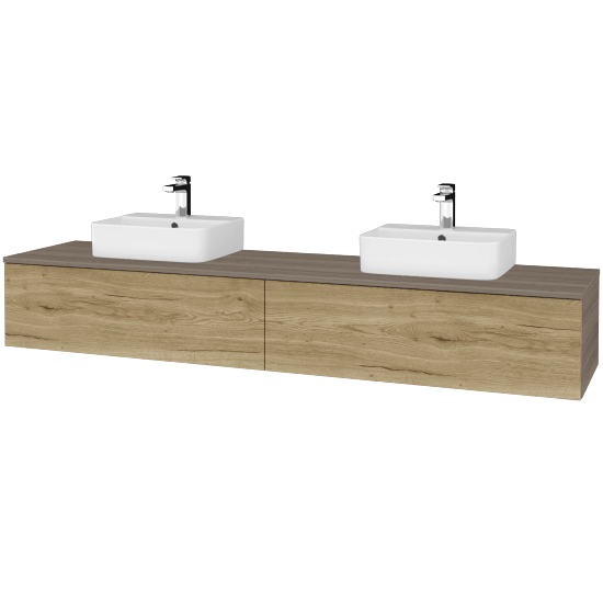 Umyvadlová skříňka MODULE SZZ12 200 umyvadlo Joy 3 - D03 Cafe - D26 Ontario - Ne