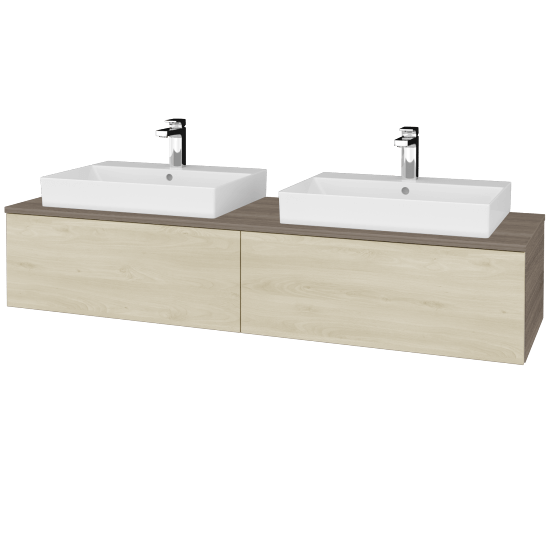 Koupelnová skříňka MODULE SZZ12 160 umyvadlo Glance - D03 Cafe - D24 Ohio - Ne