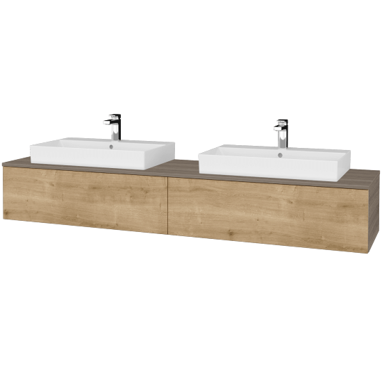 Umyvadlová skříňka MODULE SZZ12 200 umyvadlo Glance - D03 Cafe - D09 Arlington - Ne