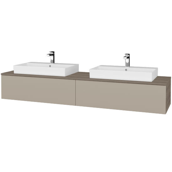 Umyvadlová skříňka MODULE SZZ12 200 umyvadlo Glance - D03 Cafe - M05 Béžová mat - Ne