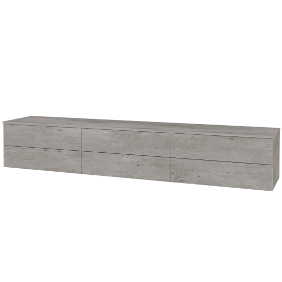 Umyvadlová skříňka MODULE SZZ6 240 umyvadlo Joy 3 - D01 Beton - D01 Beton - Levé