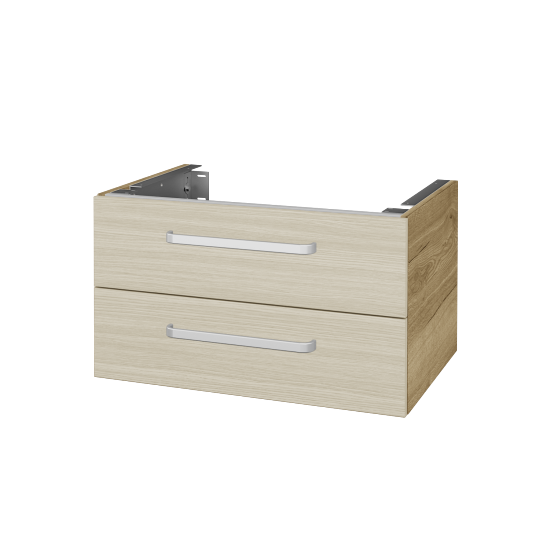 Doplňková skříňka pod desku DSD SZZ2 70 (výška 40 cm)  - D26 Ontario - Úchytka T01 - D04 Dub - Ne