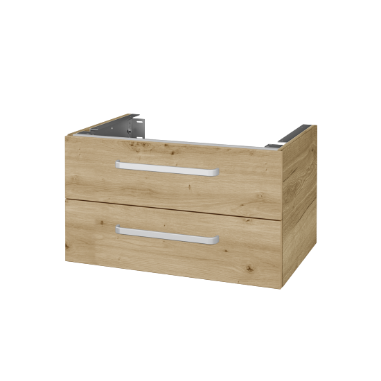 Doplňková skříňka pod desku DSD SZZ2 70 (výška 40 cm)  - D26 Ontario - Úchytka T01 - D22 Karamel - Ne